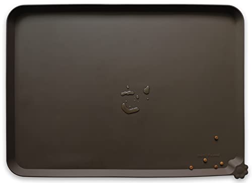 Hoki Found Waterproof Silicone Pet Feeding Mat Non-Slip Tray
